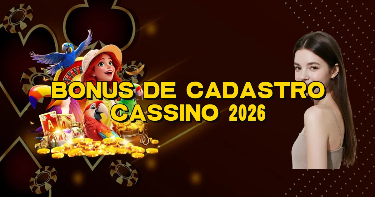 Bonus De Cadastro Cassino 2026 Oficial